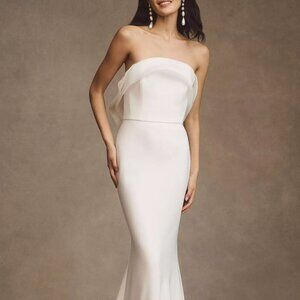 Anthropologie Besa Diana Wedding Gown Size 14 NEW